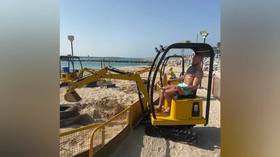 Rebuilding: Conor McGregor posts footage in mini-excavator as Irish star says ‘it happens to the best of us’ after UFC 257 loss