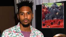 Mask row allegedly led to arrest of rapper Trey Songz after star ‘placed police officer in headlock’ at NFL game (VIDEO)