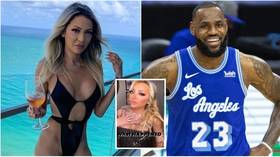 ‘Courtside Karen’ Juliana Carlos APOLOGIZES for notorious clash with LeBron James as she reportedly ESCAPES ban from NBA games