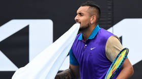 ‘I’ve lost enough money to these peanuts’: Tennis loudmouth Nick Kyrgios REFUSES TO PLAY after fracas with umpire on tour return