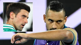 ‘Tell your girlfriend to get out of my box’: Tennis lout Nick Kyrgios attacks own team, brands Djokovic ‘very strange cat’ (VIDEO)