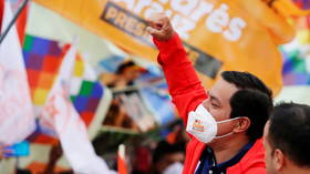Correa-backed candidate Arauz leads in Ecuador election, comes short of one round victory