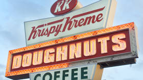 Atlanta’s landmark Krispy Kreme doughnut shop goes up in flames as firefighters battle blaze (VIDEOS)