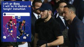‘Let’s go PSG. InshaAllah!’ UFC champ Khabib Nurmagomedov to attend Barca v PSG in the Champions League at Camp Nou
