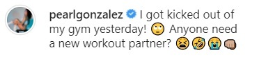 Bare-faced cheek: MMA pin-up Pearl Gonzalez 'kicked out of gym ...