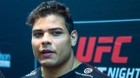 UFC fighter Paulo Costa has claimed he drank wine before losing to Israel Adesanya © Jason da Silva / USA Today Sports via Reuters