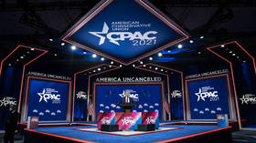 Design firm had 'no idea' CPAC stage resembled Nazi symbol, but takes responsibility after liberal conspiracy spirals out of hand