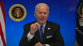 WATCH: White House abruptly cuts live feed after Biden says ‘happy to take questions’ at virtual event