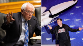 As Elon Musk speaks of 'MULTIPLANETARY' vision, Bernie Sanders tries to drag him back down to earth with scheme to tax the rich