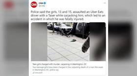 Fury after CNN refers to Uber Eats driver’s death during carjacking by black teen girls as ‘accident’