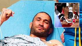 ‘He tried to hide it’: MMA fighter who lost finger wanted to go on despite severing digit via punch that left it ‘hanging by skin’