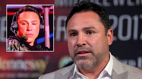 ‘He needs to stop’: Fears for De La Hoya after boxing champ slurs his way through big fight commentary gig, rants about comeback