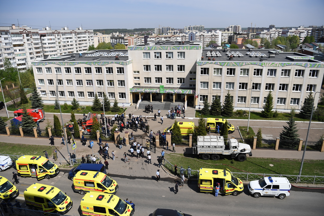 Kazan school shooting