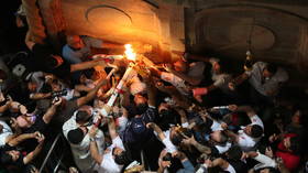 Holy Fire descends in the Church of the Holy Sepulchre in Jerusalem (VIDEO)