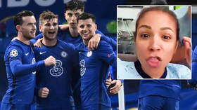 ‘You are the best’: Thiago Silva’s wife reappraises Werner after goal as she goes wild during Chelsea Champions League win (VIDEO)