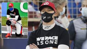 ‘You can’t choose what to kneel for’: Russian F1 driver Mazepin takes knee to honor WWII victims, gets accused of swipe at BLM