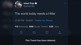 ‘The world today needs a Hitler,’ CNN contributor says in now-deleted tweet – but, turns out he had more than one