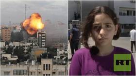 ‘No one’s safe in Palestine’: 10yo Gaza girl whose heart-rending clip went viral tells of ‘sad’ life under Israeli missile attacks