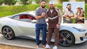 Kham to Chechnya: UFC’s Chimaev chills with leader Kadyrov and MMA fighters in his homeland... and eyes another luxury car (VIDEO)