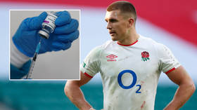 ‘I don’t fancy it at all’: England rugby star Henry Slade branded a ‘Covidiot’ for refusing to take coronavirus jab