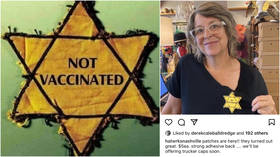 Tennessee hat store promotes ‘not vaccinated’ patch styled on Nazi yellow star, drawing condemnation & calls for boycott