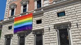 ‘Not a good look’: US Embassy in Vatican flies LGBT pride flag, offending Catholics