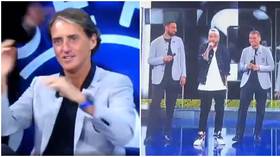 ‘This wins the internet’: Fans go wild for wacky Italy Euro2020 squad announcement as players rap & manager Mancini dances (VIDEO)