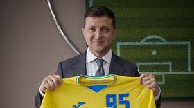 Ukraine to be forced to remove WW2 Nazi collaborator slogan from Euro 2020 shirt after UEFA deems it ‘political’ & ‘militaristic’