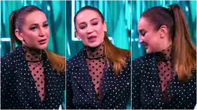 ‘Have you stopped drinking cognac in the morning?’: Russian pop star Buzova left in tears by bizarre Euro 2020 interview (VIDEO)