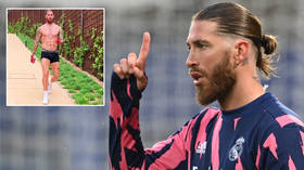 Sergio Ramos is leaving Real Madrid – and legend alerts huge clubs to his fitness by doing hill runs half naked in gloves (VIDEO)