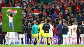 UEFA investigates ‘potential discriminatory incidents’ at Germany-Hungary Euro 2020 clash after ‘anti-LGBT banner & chanting’