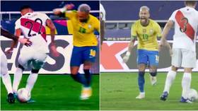 ‘Unique skills’: Fans go wild for Neymar nutmeg assist as Brazil book Copa America final spot – and star wants MESSI next (VIDEO)