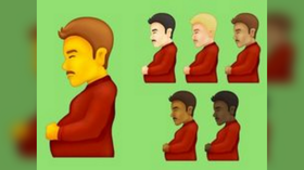 Tech companies plan to introduce bizarre PREGNANT MAN emoji