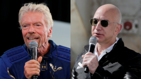 Billionaire back-slapping: Branson congratulates Bezos on ‘impressive’ space flight