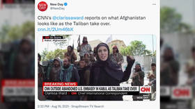 CNN reporter in Kabul mocked for clip saying Taliban fighters ‘seem friendly’ after some shout ‘death to America!’