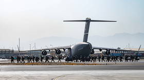 Pentagon activates rarely-used civil aircraft reserve to speed-up evacuation as Taliban blames US for CHAOS at Kabul airport