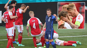 Denmark skipper Kjaer given UEFA award for heroics as Christian Eriksen thanks medical team for ‘saving his life’ at Euro 2020