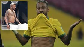 ‘Chubby is on FIRE’: Neymar sends new message to fat-shamers after scoring tap-in for Brazil in World Cup qualifier (VIDEO)