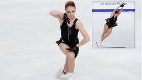 ‘Outrageous’: Russian figure-skating starlet Trusova lands FIVE quads to make history as she gears up for Olympic run (VIDEO)