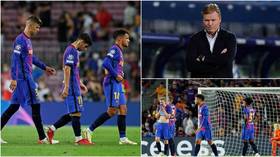 Fallen Empire: Barcelona’s sorry plight laid bare in all its misery in Champions League loss – what now for crestfallen Catalans?