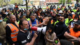 ‘Appalling’: Premier of Victoria condemns ‘pretend’ ‘F**k the jab’ protesters in Melbourne, Australia