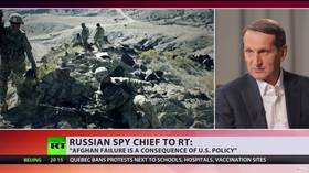 ‘US didn’t want to face the truth that it’s no longer the global hegemon,’ Russian spy chief tells RT after Afghanistan debacle