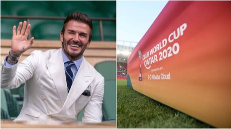 David Beckham has reportedly penned a bumper deal to promote the Qatar World Cup. © Reuters