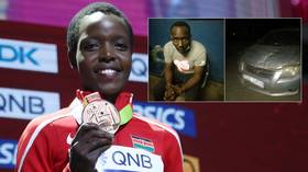 Husband of Kenyan Olympic star found stabbed to death is arrested after ‘trying to flee country & ramming getaway car into truck’