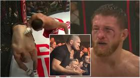 ‘Crazy’: Russian MMA star Ismailov claims he ‘passed out from lack of oxygen’ as he loses megabout with Khabib watching on (VIDEO)