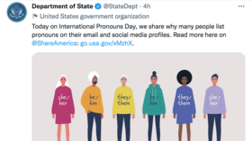 ‘Ze, zir, zirs’: US State Department takes time to celebrate and educate on International Pronouns Day