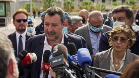 ‘Kidnaping’ trial of ex-Italian interior minister Salvini, who barred cross-sea migrants from entering country, begins in Palermo