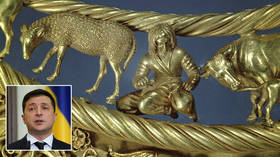 ‘We’ll take back the gold, then Crimea,’ Ukrainian president threatens, after Dutch court hands haul of ancient artifacts to Kiev