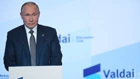 Putin used Valdai speech to champion ‘moderate conservatism,’ but West’s insistence on seeing Russia as a threat could lead to war