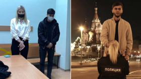 Blogger & girlfriend given 10 months in Russian prison after snapping photo simulating oral sex outside iconic Moscow cathedral